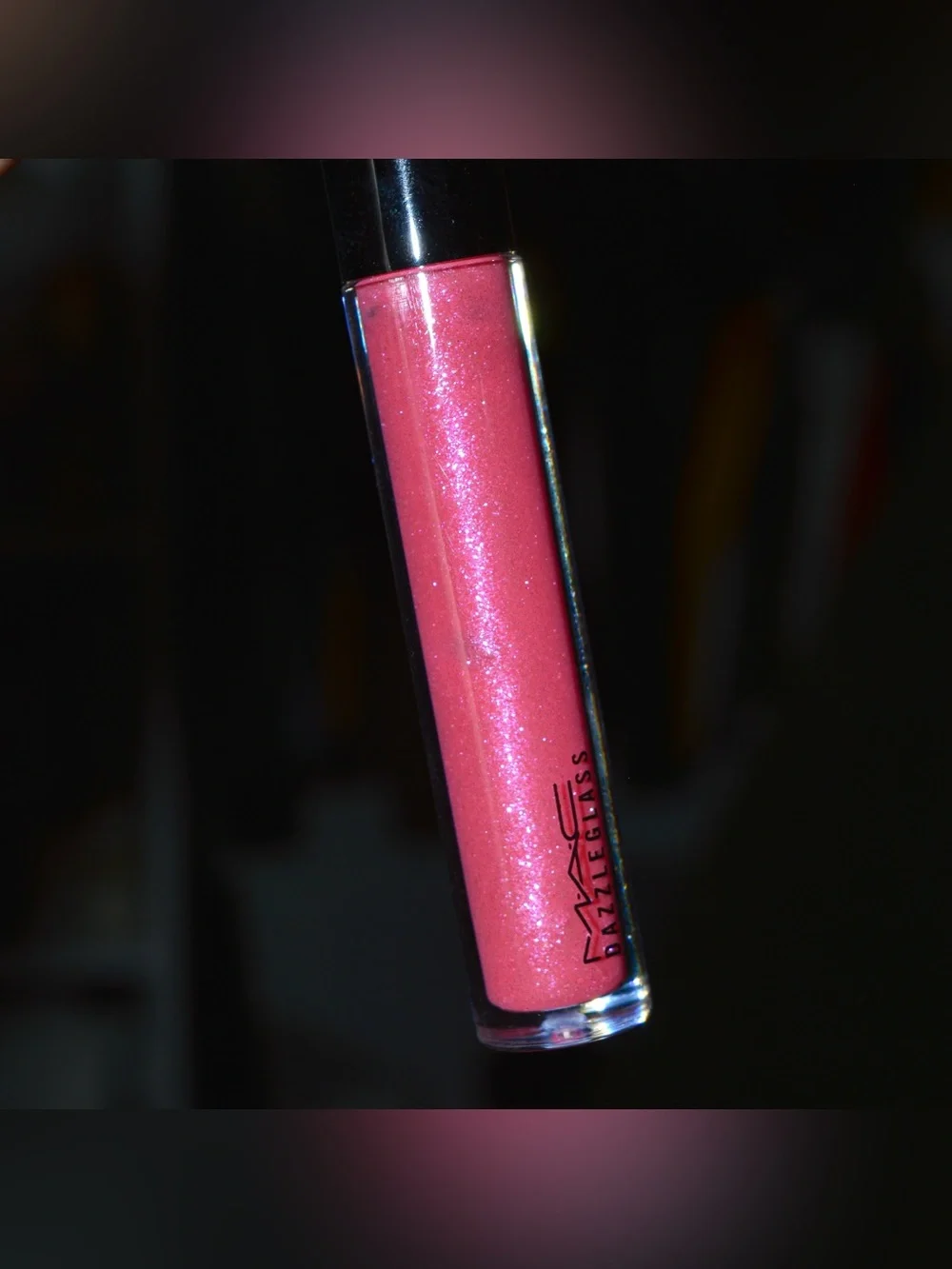 MAC Cosmetics Dazzleglass Lipgloss *STEPPIN' OUT* Limited Edition Hot Pink BNIB